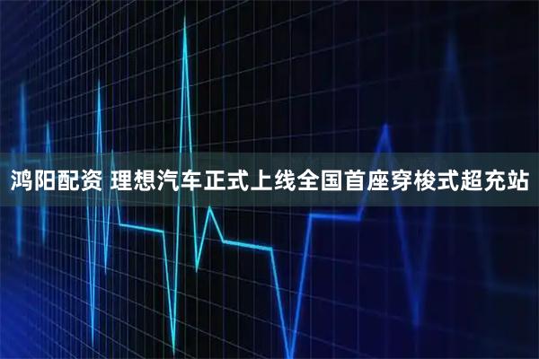 鸿阳配资 理想汽车正式上线全国首座穿梭式超充站