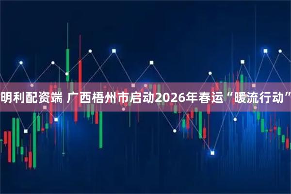 明利配资端 广西梧州市启动2026年春运“暖流行动”